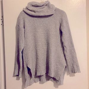 BB Dakota Cowl Neck Turtleneck Sweater Chenille Size Small